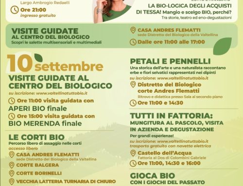 Domenica a tutto BIO nelle corti di Chiuro